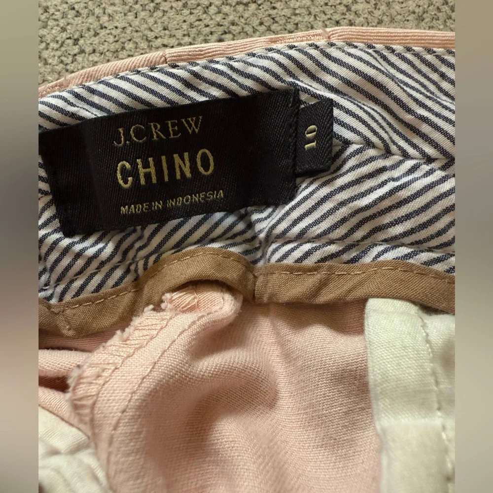 Women's Pink Shorts jcrew chino 3.5” - Picture 3 of 5